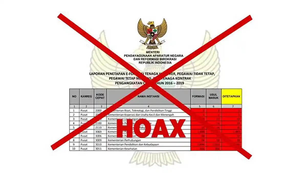 Waspada Hoax dan Penipuan, Hanya Ada 2 Website Resmi Ini Untuk Informasi CPNS 2018