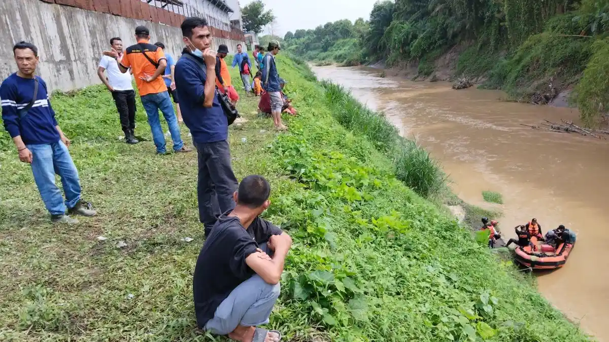 Mandi-mandi di Sungai Blumai, Fahri Saragih Hanyut Terbawa Arus, Hingga Kini Korban Belum Ditemukan