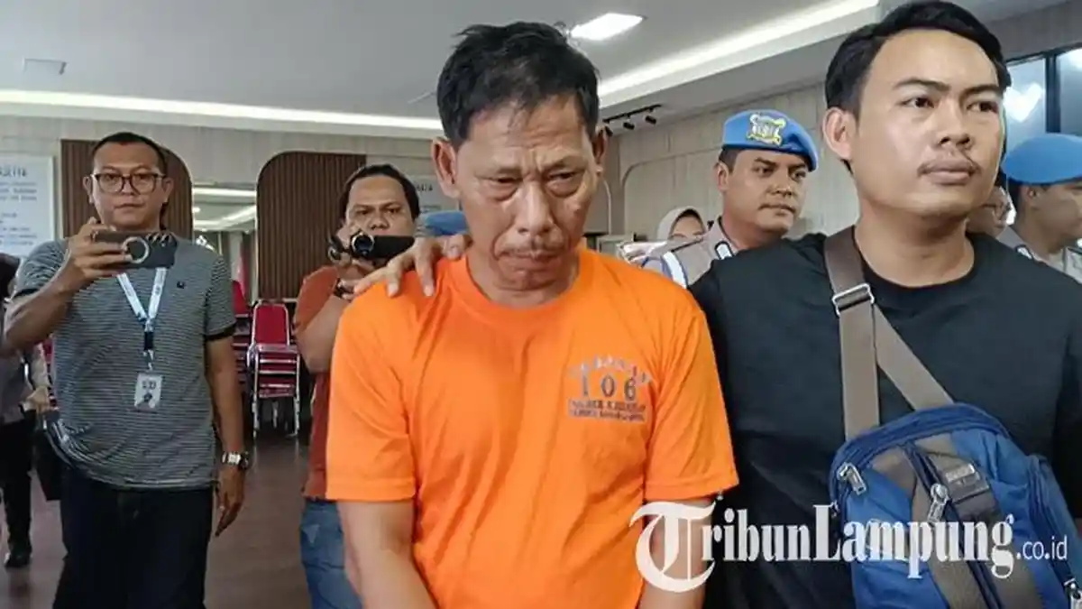 Pelaku Penusukan Kondektur Damri Lampung Minta Maaf ke Korban dan Keluarga
