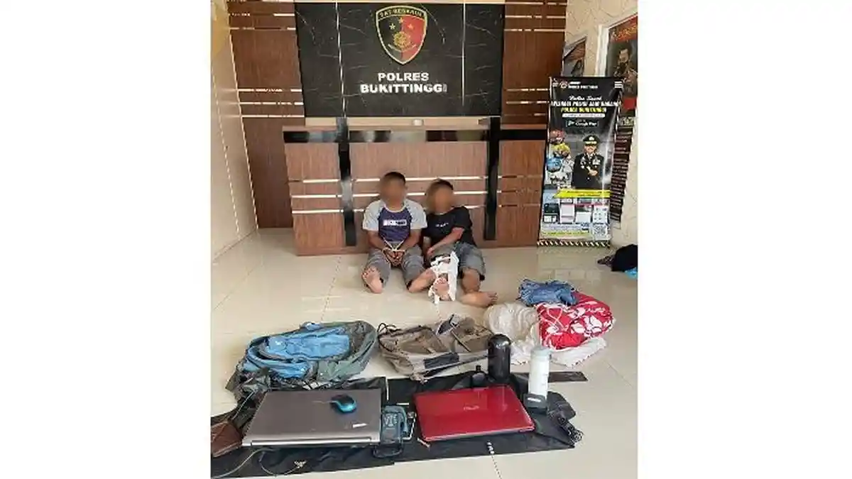 Dua Orang Maling Spesialis Kupak Rumah Diringkus, Pernah Beraksi di Bukittinggi dan Baso Agam