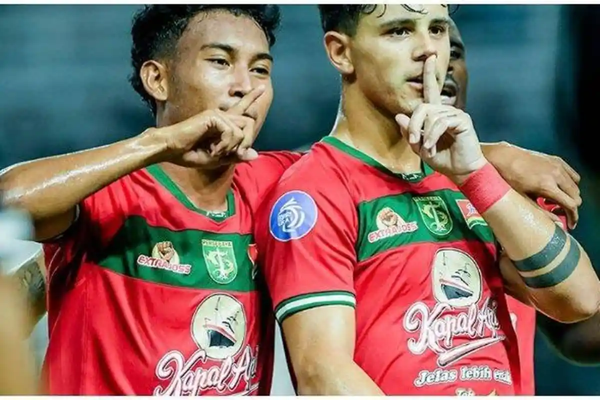 Hasil Babak II Skor 3-1 PSS Vs Persebaya Liga 1, Bruno Cetak Gol Bajul Ijo