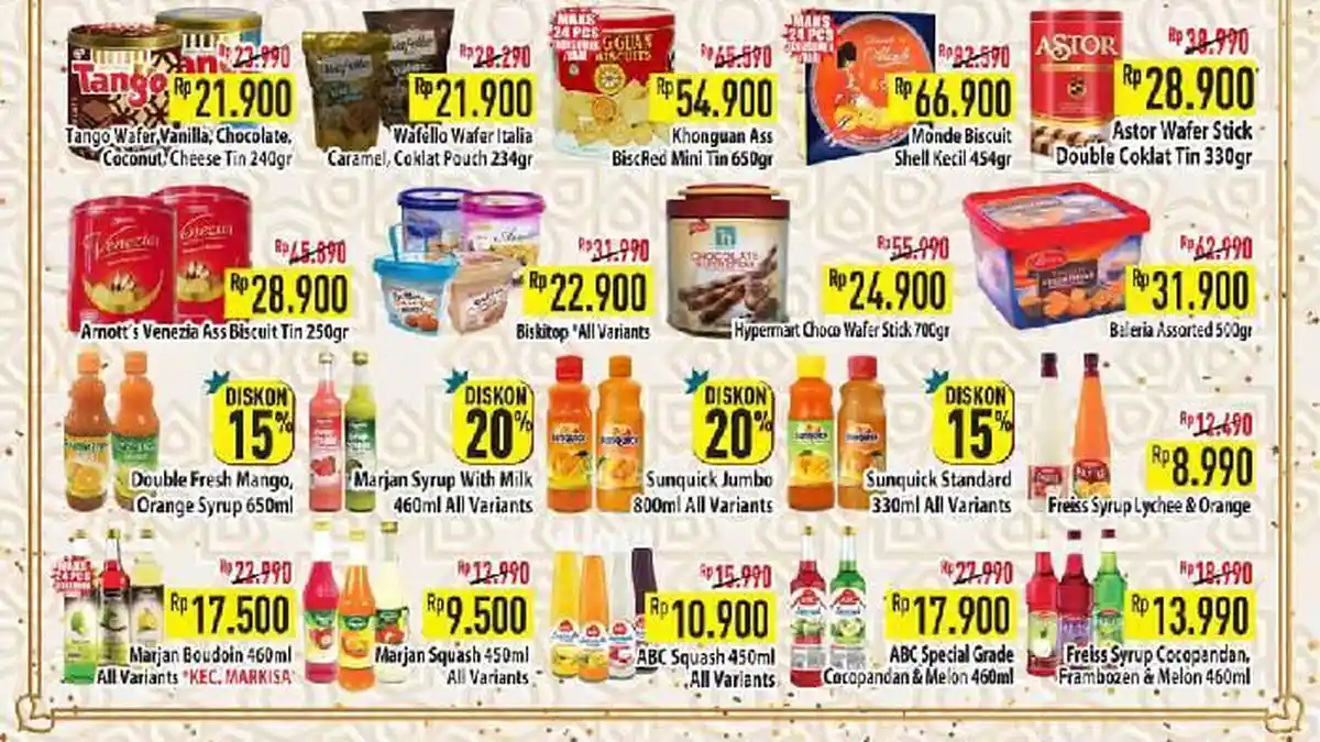 SEMARAK Diskon Ramadan Puasa Hemat, Promo Hypermart Bali 17-20 Maret 2025, Sania 2L Rp30 Ribuan