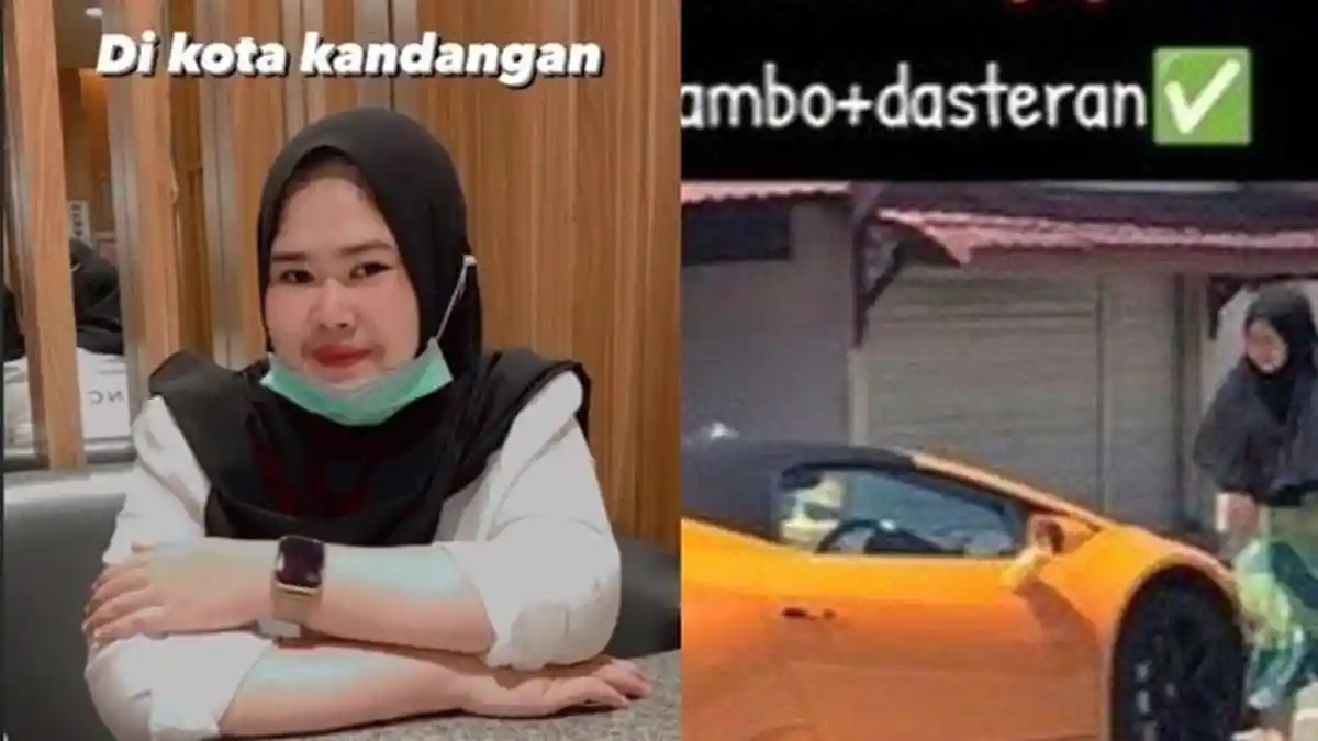 Sosok Puteri Sandaga, yang Viral Dikira Emak-emak Berdaster Naik Lamborghini, Anak 'Sultan' Kalsel