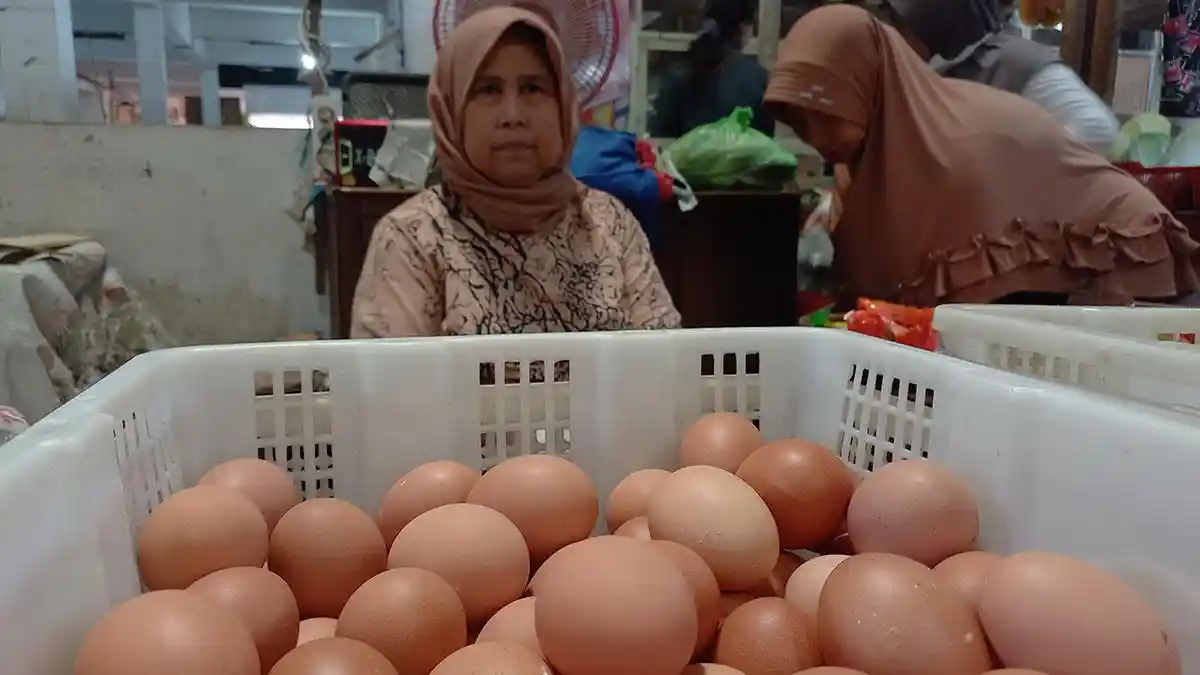 Harga Telur Ayam di Kudus Tembus Rp 32 Ribu