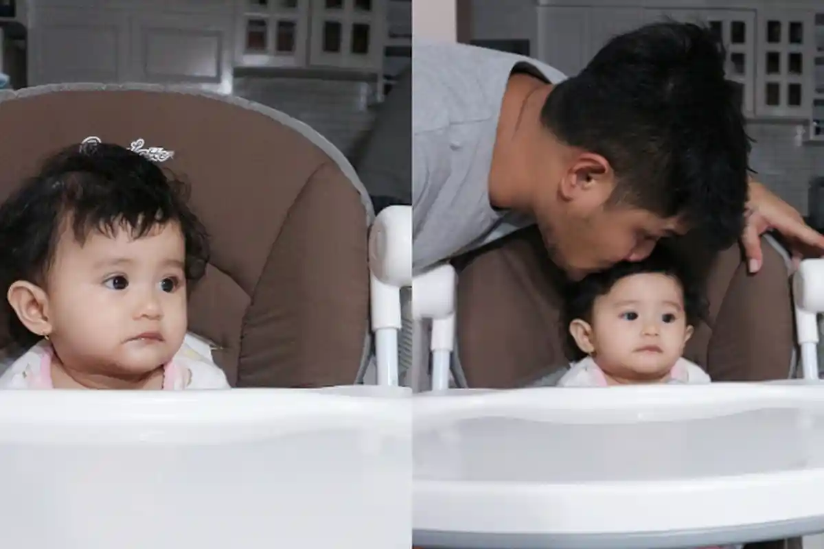 Meski sedang Mewek, Anak Ryana Dea dan Puadin Redi Ini Justru Bikin Gemas!