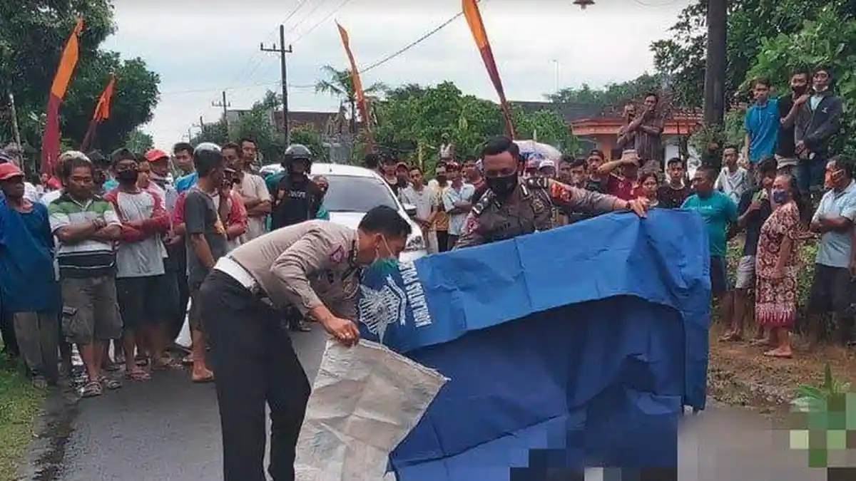 Polisi Buru Pengendara Motor yang Kabur Usai Menabrak Amroin Hingga Tewas