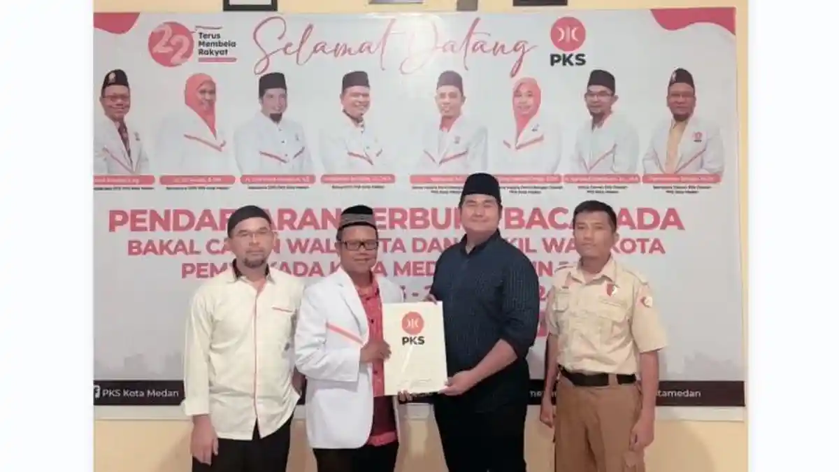 Maju Wali Kota Medan, Anggota DPRD Sumut Aulia Agsa Daftar ke 4 Partai