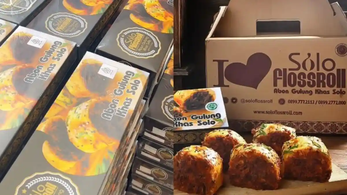 Solo Floss Roll, Kuliner Oleh-Oleh Kekinian dari Kota Bengawan, Rotinya Lembut Jadi Incaran Pemudik