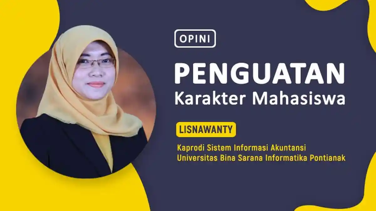 Kaprodi Sistem Informasi Akuntansi UBSI Pontianak Lisnawanty Paparkan Penguatan Karakter Mahasiswa