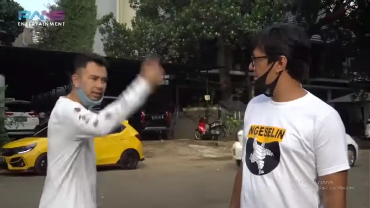 Raffi Ahmad Emosi karena Dipermalukan Andre Taulany