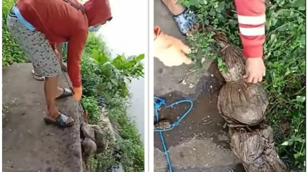3 Pemancing di Kali Tuntang Semarang Temukan Pocong, Buat Pesugihan?