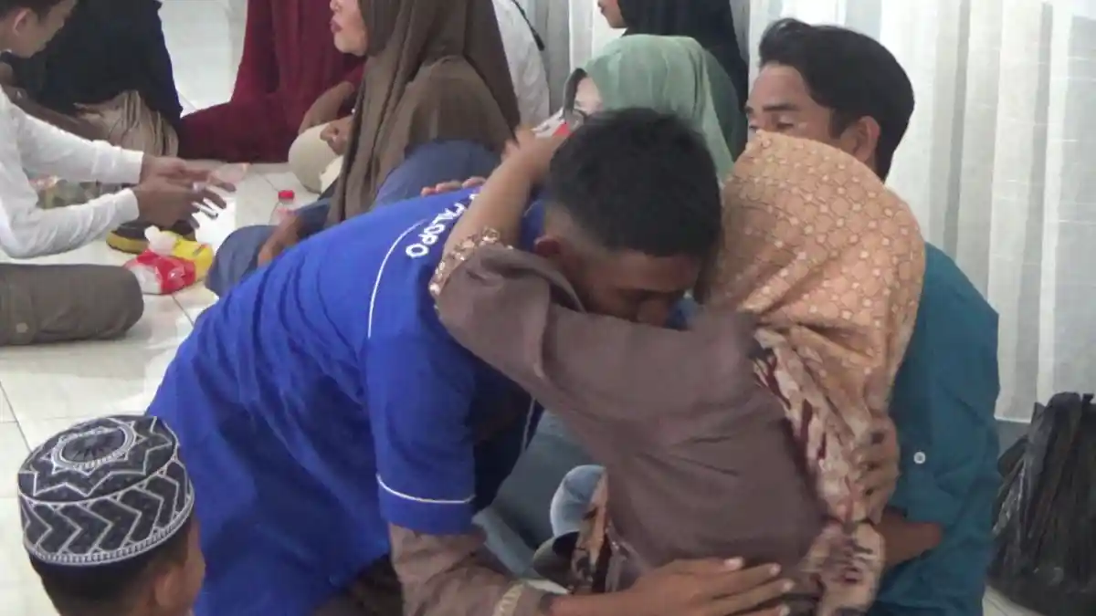Penuh Haru!Napi Lapas Kelas IIA Palopo Lepas Rindu dengan Keluarga di Hari Ketiga Lebaran Idul Fitri