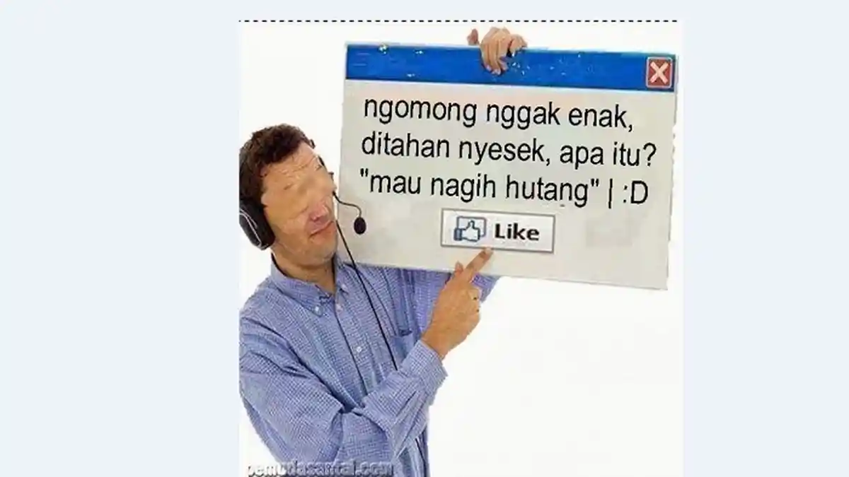 Punya Teman yang Sering Utang Tapi Nggak Dibalikin? Meme Ini Cocok Nih Buat Sindiran