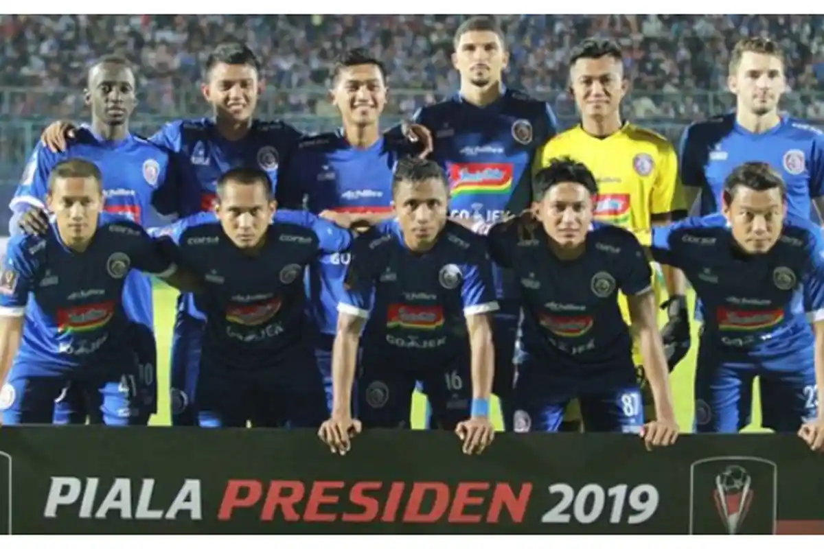 Jadwal 5 Laga Awal Arema FC di Liga 1 2019, Hadapi Ujian Berat Bertemu Persib Bandung dan PSM