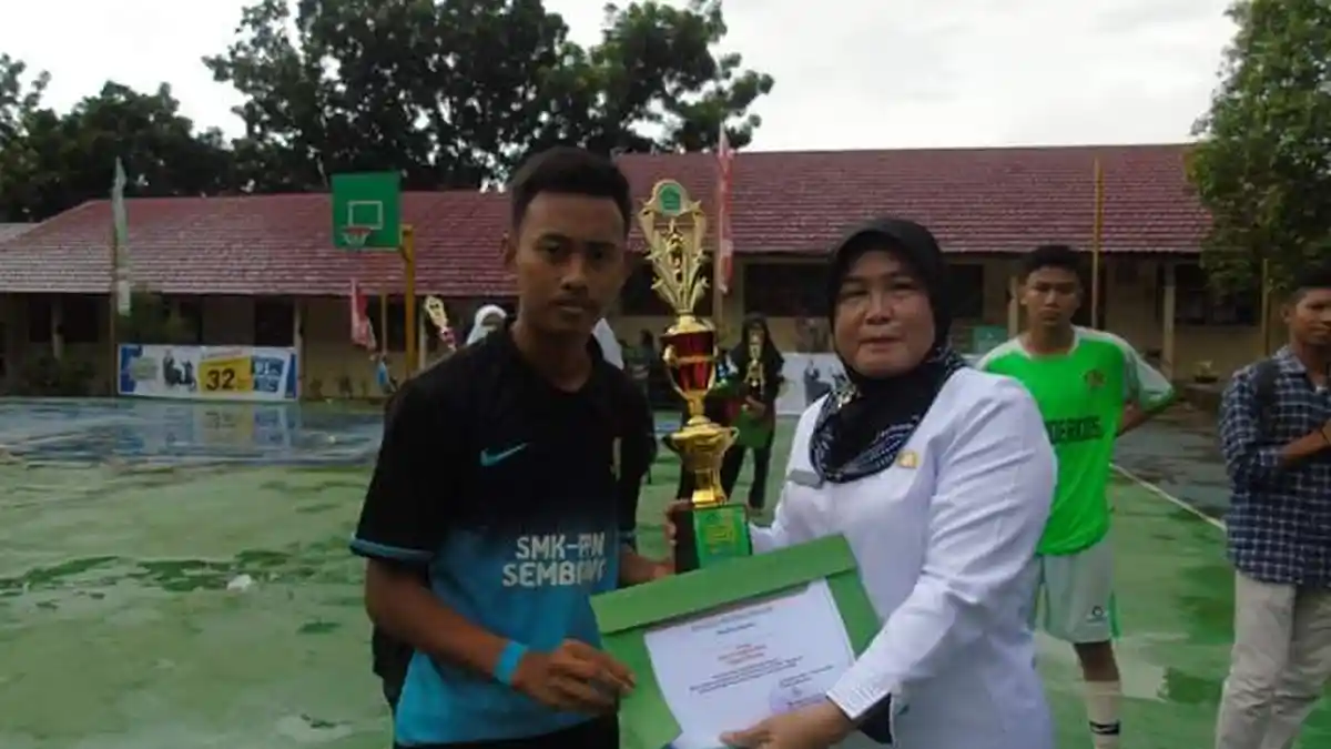 Tim Futsal SMK PPN Sembawa Juara Turnamen Futsal Mansaba Cup 9