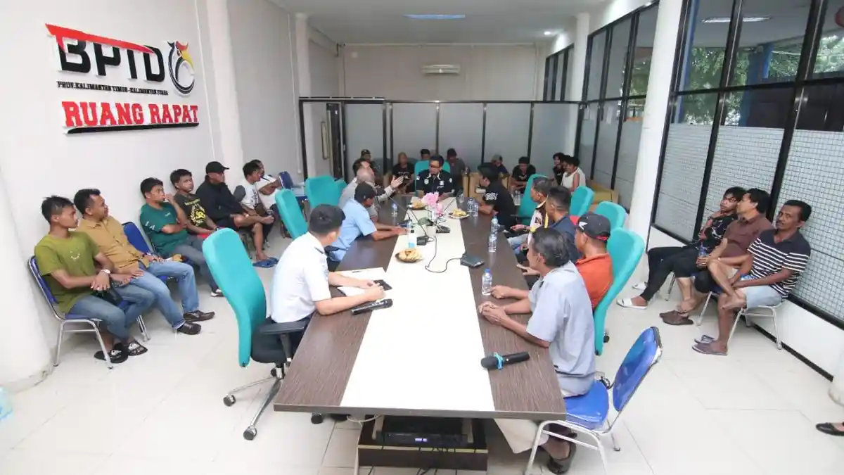 Sopir Bus Mogok, Operasional Terminal Batu Ampar Balikpapan Terganggu