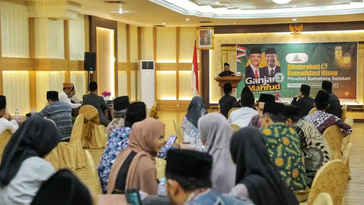 Pilpres 2024, Optimis Menangkan Ganjar-Mahfud, Hisnu Sumatera Selatan ...