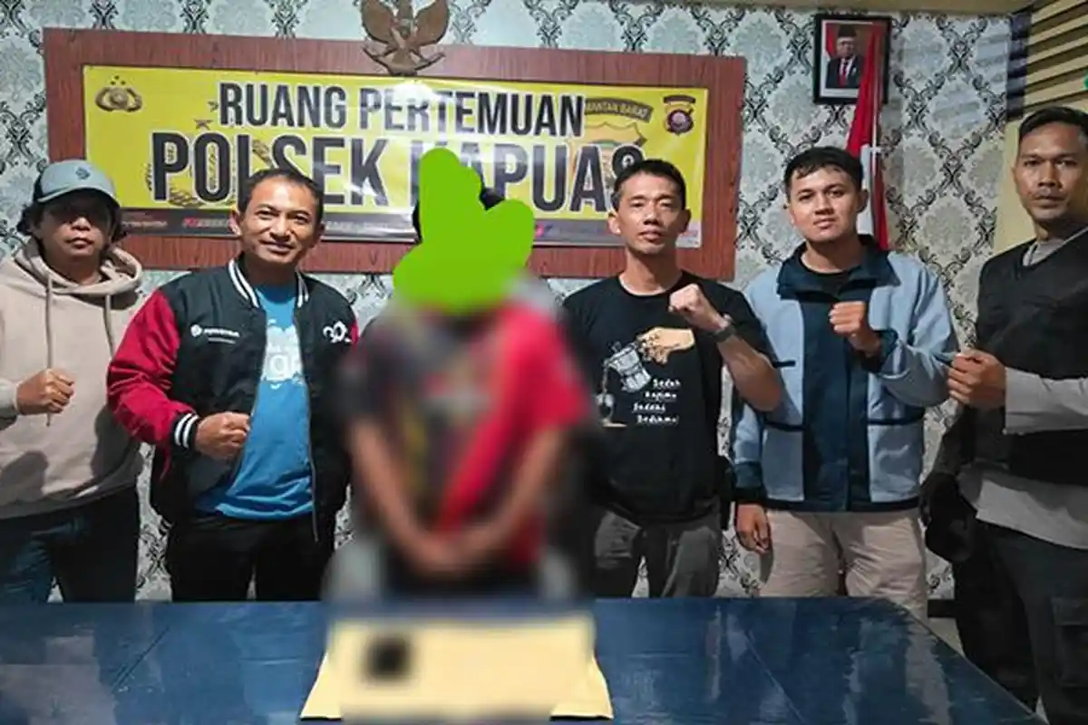 Polsek Kapuas Amankan Dua Orang Terduga Pelaku Tindak Pidana Narkotika