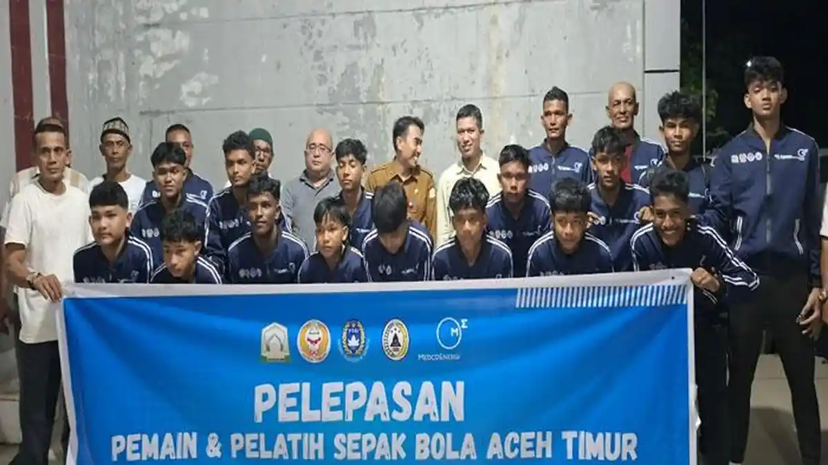 15 Pesepak Bola Muda Aceh Timur Diboyong Berlatih ke PSS Sleman - Serambinews.com