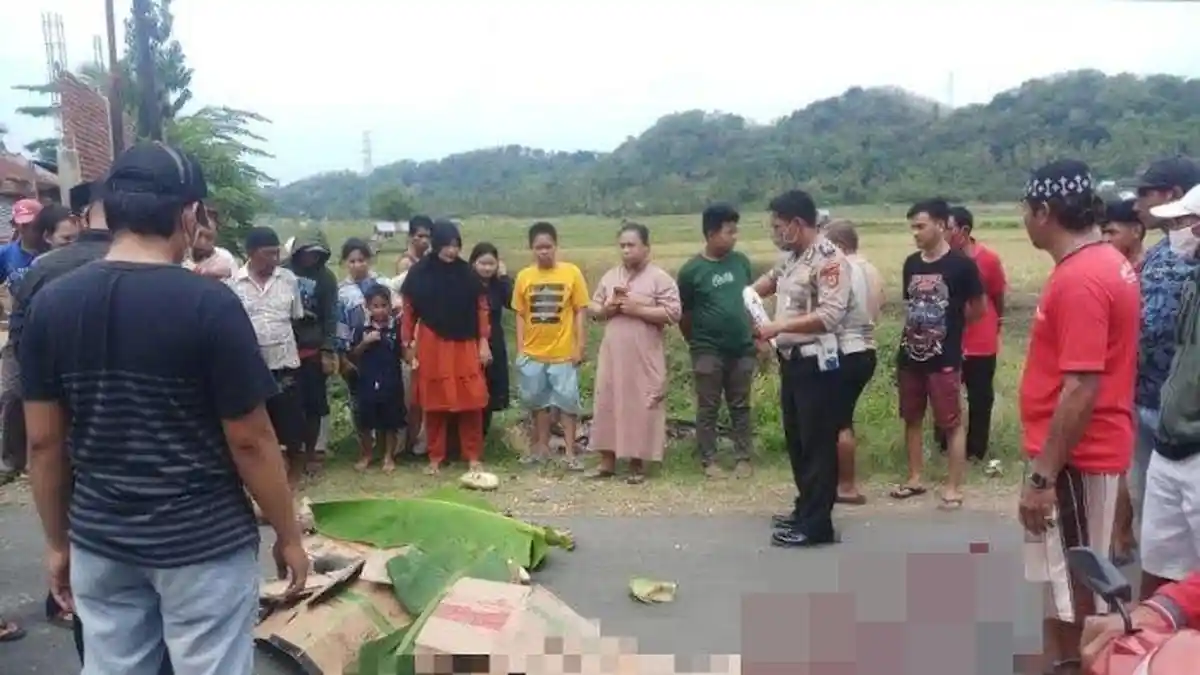 Kecelakaan Maut Tadi Pukul 07.15 WIB, Pemuda Kendarai Satria FU Tewas, Saksi: Suara Korban Menjerit