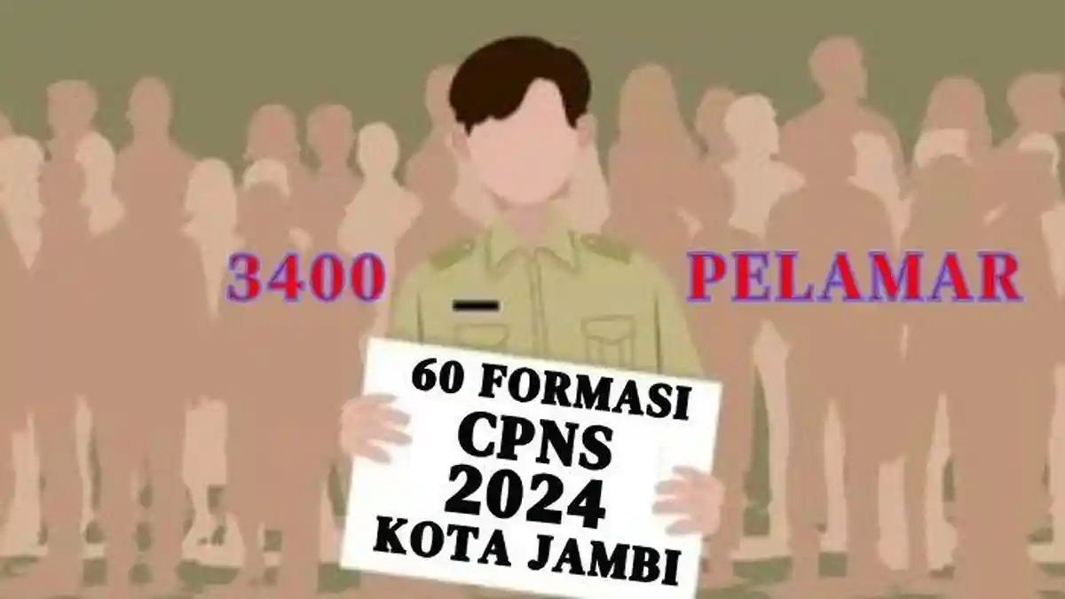 Pendaftaran CPNS Kota Jambi Ditutup Hari Ini Pukul 23.00 WIB