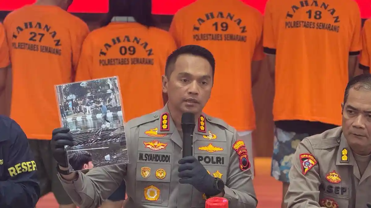Kelompok Anarko Jadi Biang Kerusuhan Hari Buruh di Semarang, Polisi Tetapkan 6 Tersangka
