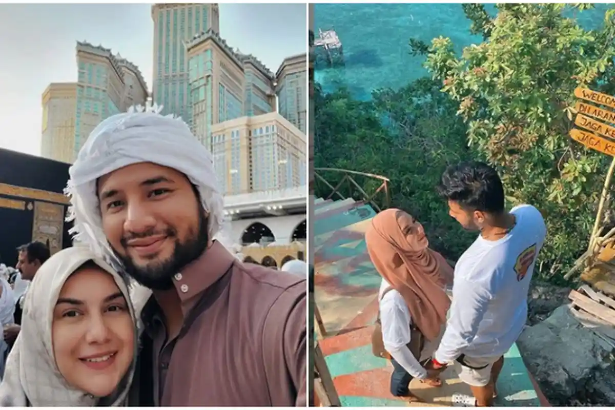 Sambut Kelahiran Anak Pertama, Ammar Zoni Menangis Saat Gendong Bayi Syahnaz Sadiqah