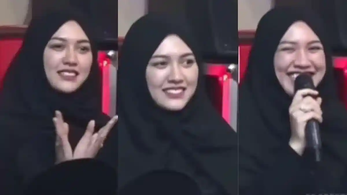 Happy Asmara Ceria Hadiri Pengajian usai Ditinggal Nikah Denny Caknan