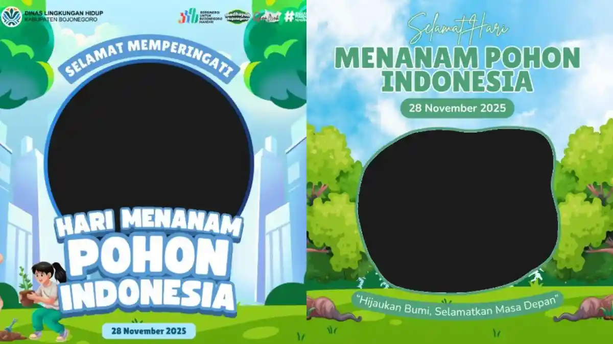 20 Link Twibbon Hari Menanam Pohon Indonesia 2025, Dilengkapi Cara Buat & Bagikan di Medsos