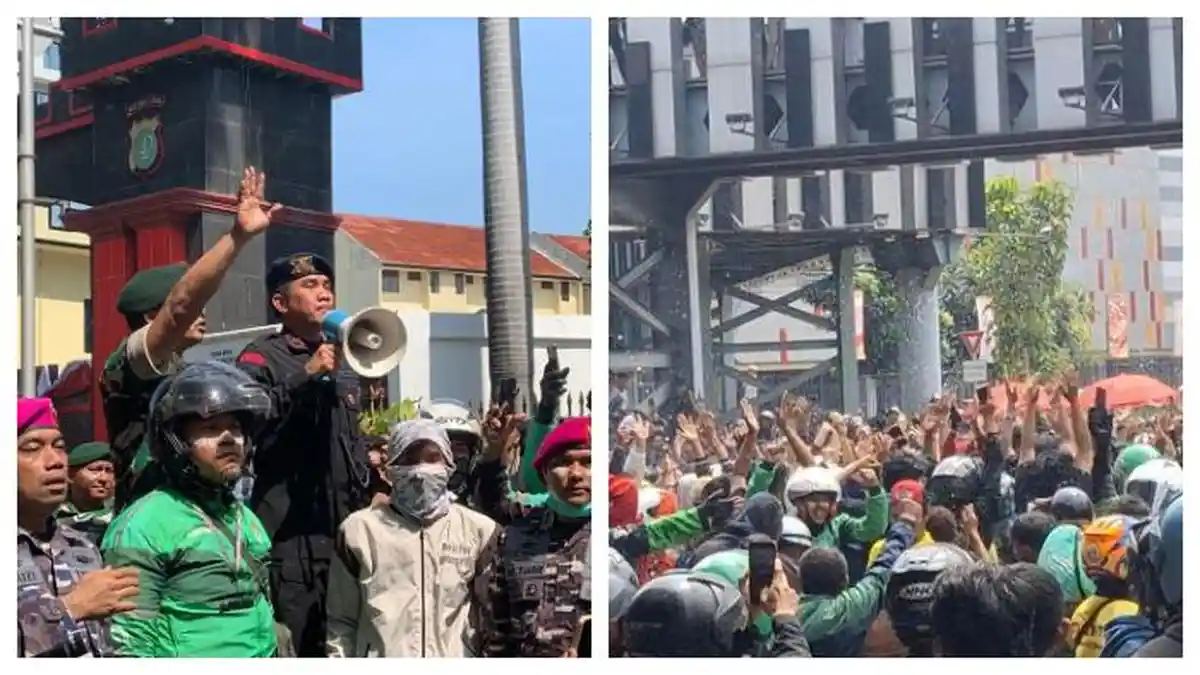 'Pembunuh' Teriak Para Pendemo, Perwakilan Brimob Cuma Bisa Minta Maaf: Ketidaksengajaan untuk Kami