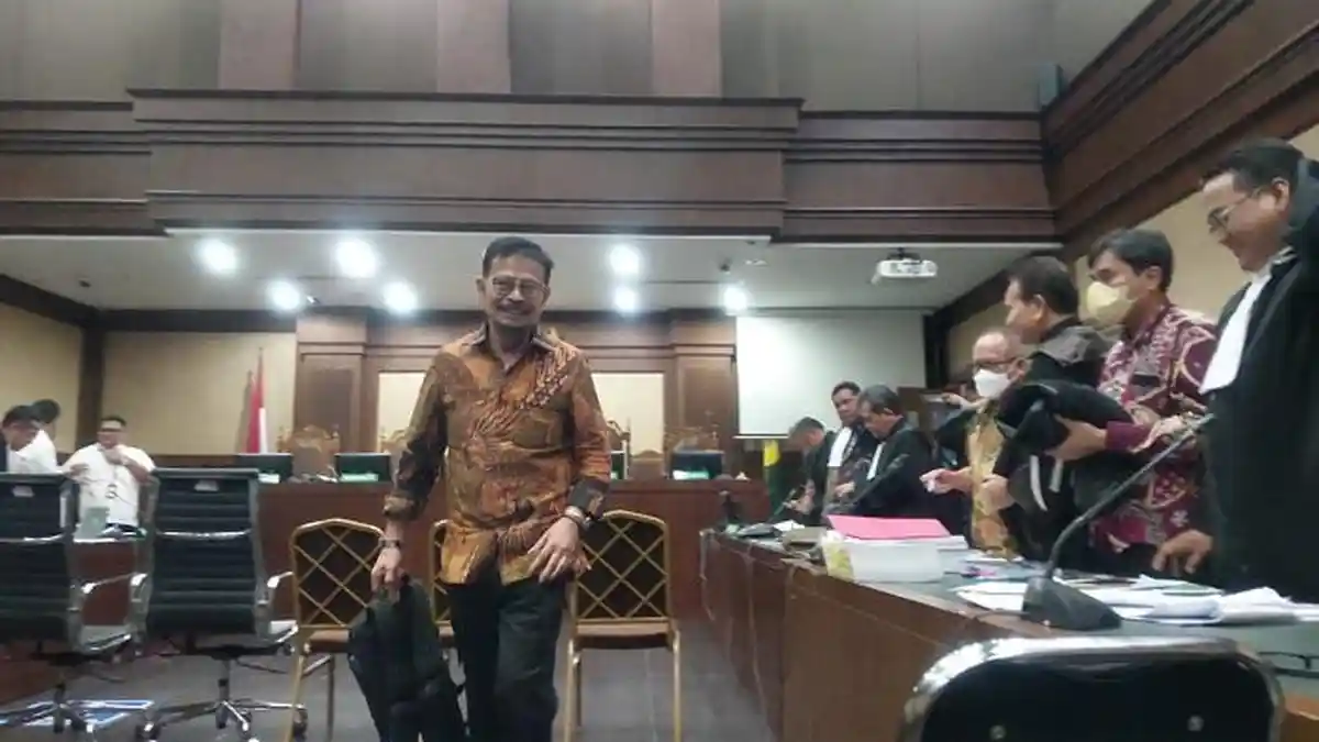 Pembelaan SYL Soal Perjalanan Dinas ke Luar Negeri, Sebut Ekonomi Terancam