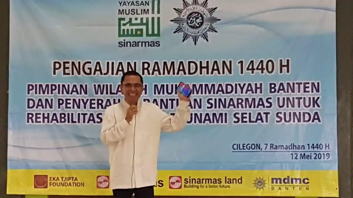 Sinar Mas Dukung Rekonstuksi Rumah Ibadah dan Sekolah di Banten