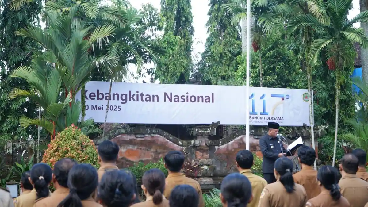 Peringati Hari Kebangkitan Nasional, Bupati Gianyar Ajak Masyarakat Bangkit