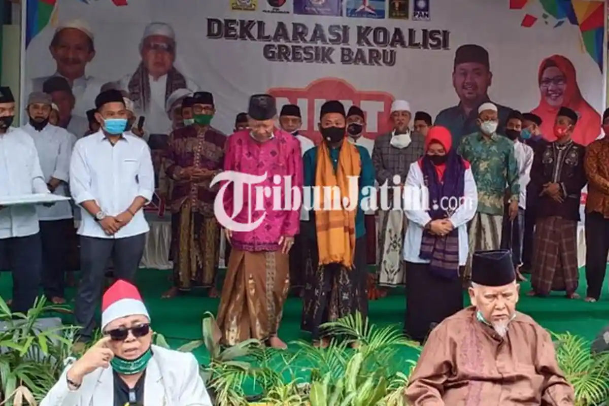 Pilkada Gresik 2020 Disebut Mirip 'El Clasico', Paslon NIAT dan QA Sejajar, Posisi Gus Yani Moncer