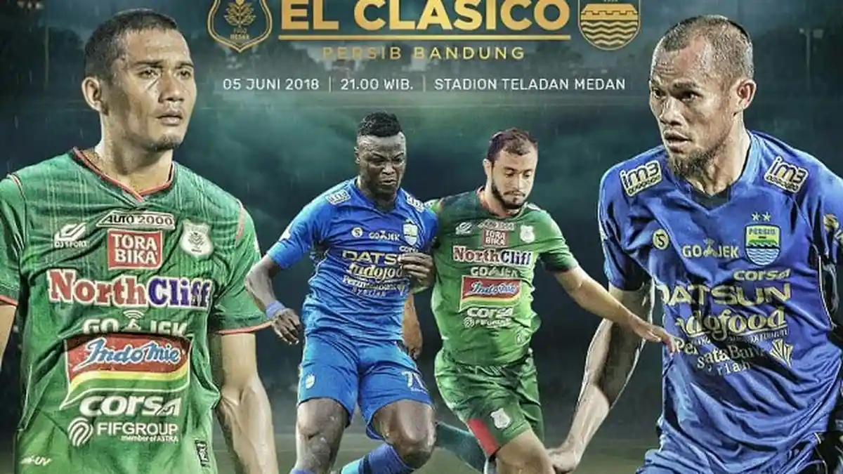 3 Link Live Streaming Indosiar PSMS vs Persib di Liga 1 2018 Malam Ini Pukul 21.00 WIB