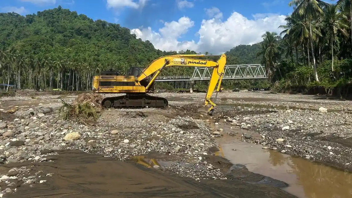 Pemprov Maluku Utara dan Kementerian PU Normalisasi Sungai Ake Aru Halmahera Utara