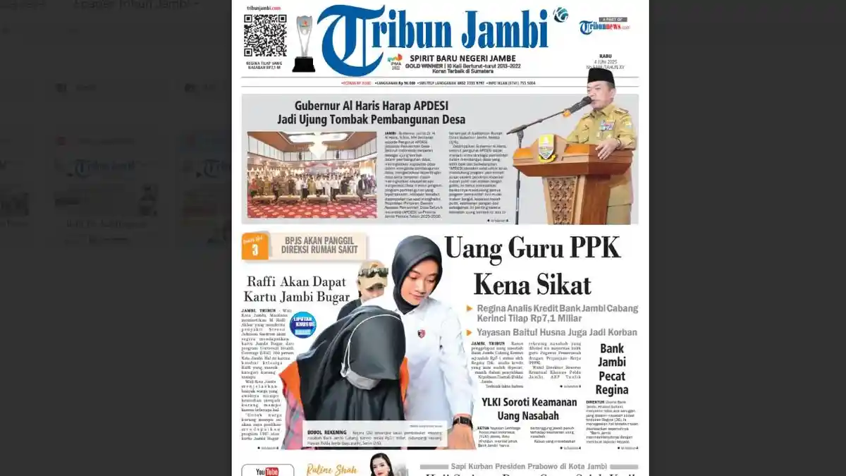 5 Berita Populer Jambi, Daftar Korban Pembobolan Rekening Bank Jambi s/d Ular Piton 6 Meter Telan K