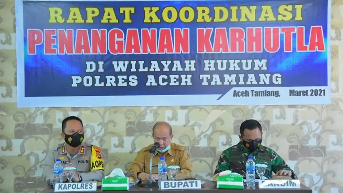 Antisipasi Ancaman Karhutla, Kapolres Aceh Tamiang Surati Seluruh Perusahaan