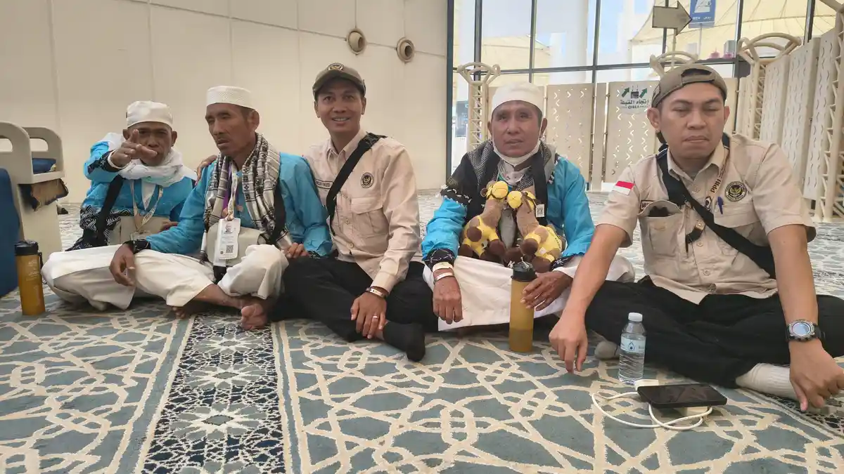 Doa Jemaah Haji Tuna Netra H Saifuddin Ingin Melihat Lagi