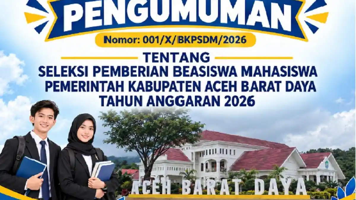 Pemkab Abdya buka beasiswa mahasiswa berprestasi dan kurang mampu, ini syarat dan jadwalnya