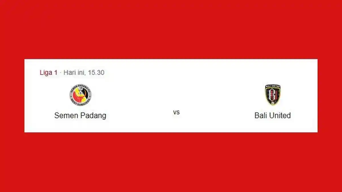 Prediksi Skor dan Susunan Pemain Semen Padang vs Bali United, Adu Tajam Cornelius dan Boris