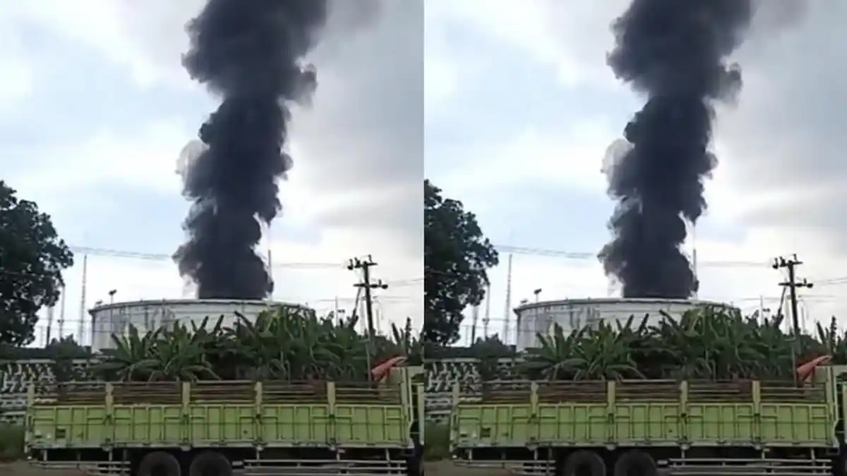 Tangki Kilang Pertamina Cilacap Terbakar: Percikan Api Muncul saat Pembersihan Lumpur