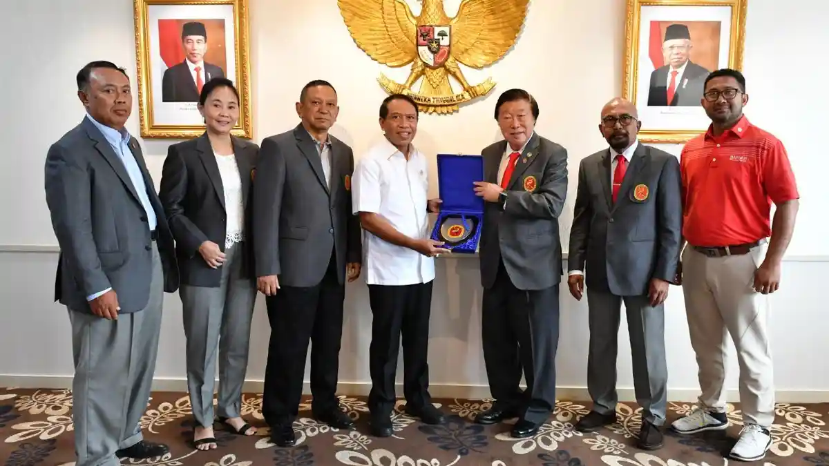 Bertemu Pengurus PGI, Menpora Ingin Pembinaan Golf Usia Muda Semakin Ditingkatkan