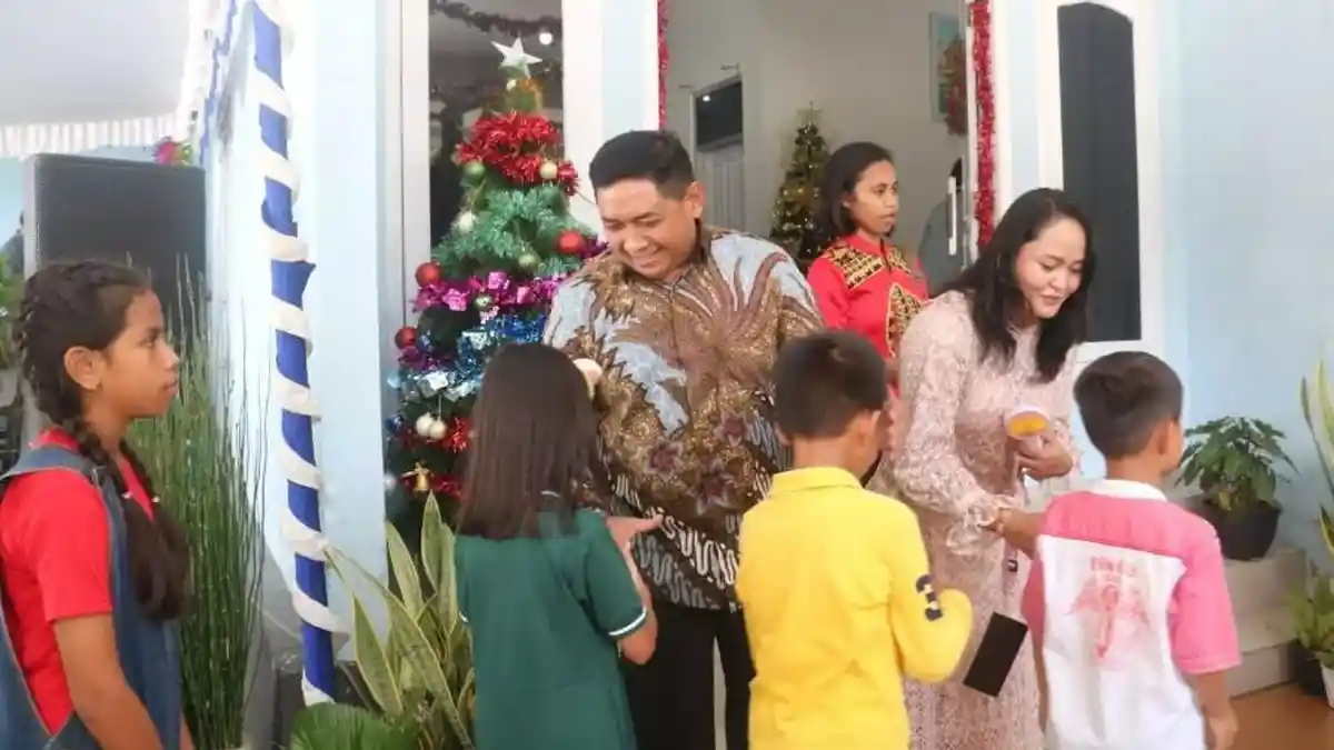 Rayakan Natal 2024, Danlanud El Tari Gelar Open House di Kupang