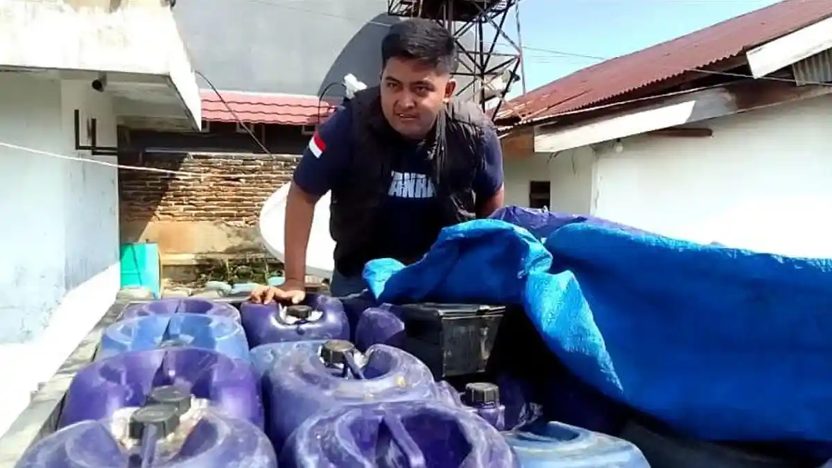 6.512 Liter Solar Subsidi dari Palopo Nyaris Diseludupkan ke Morowali