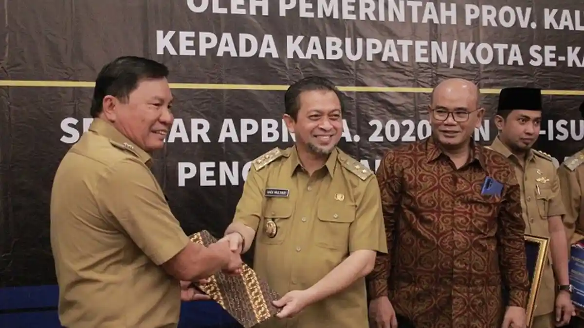 Pemkab Mahulu Terima Dana Bantuan Keuangan dari Pemprov Kaltim