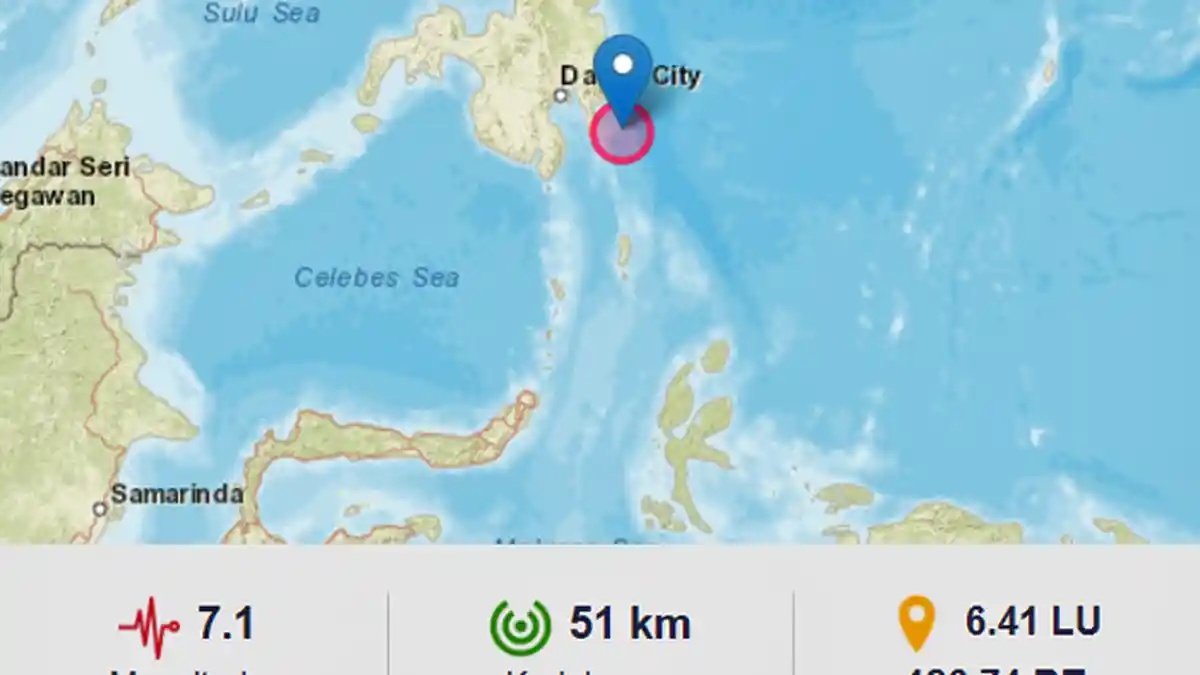 Gempa 7.1 Kamis 12 Agustus 2021, Info Terkini BMKG Ini Lokasi Pusat Gempa