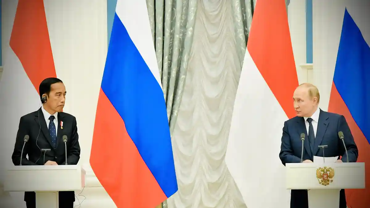 Pernyataan Lengkap Putin dalam Keterangan Pers Bersama Jokowi, Tak Singgung Soal Ukraina?