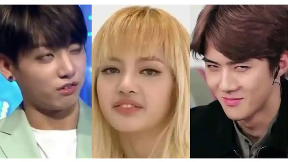 Jungkook BTS, Lisa BLACKPINK hingga Sehun EXO, Ekspresi Wajah 15 Idol Kpop Ini Bisa Dijadikan Meme