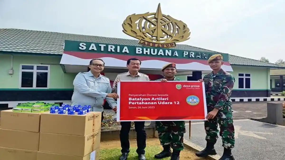 Sinergi untuk Ketahanan Negeri, Dharma Dexa Donasi Multivitamin ...